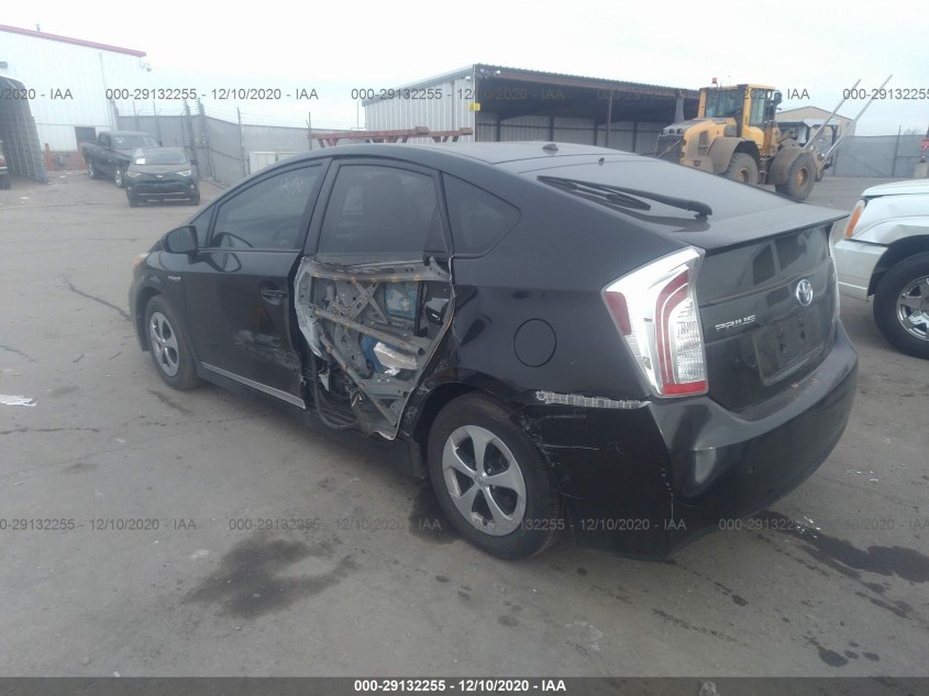 TOYOTA PRIUS JTDKN3DU7E0377571