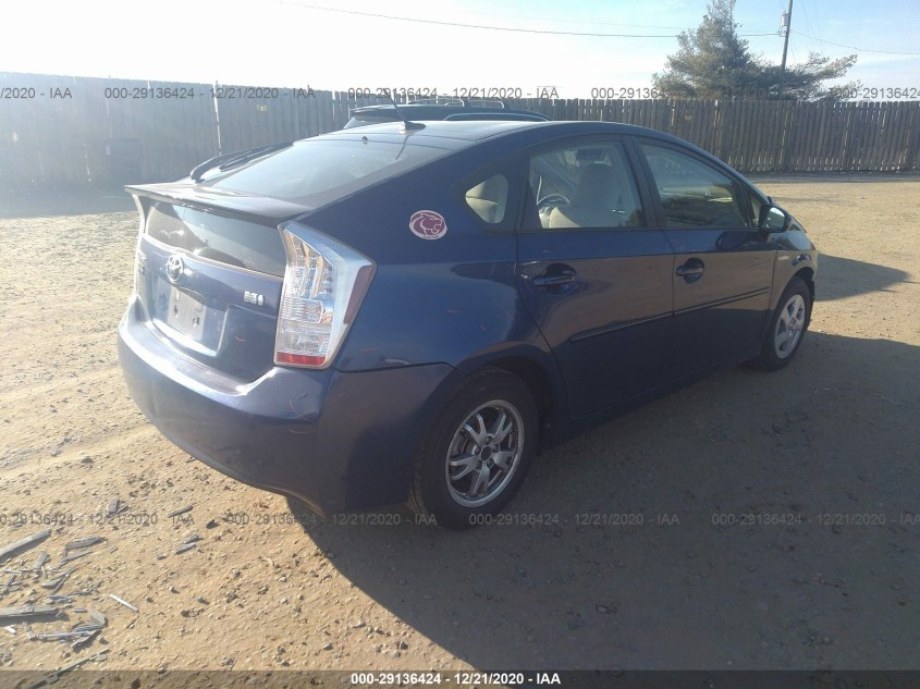 TOYOTA PRIUS JTDKN3DU3A0041507