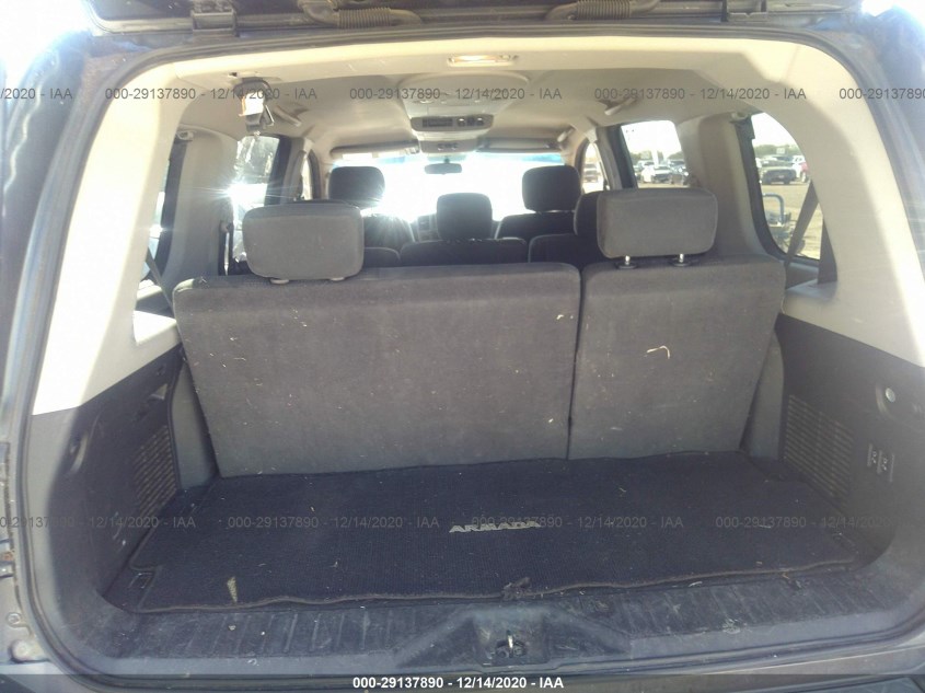 NISSAN ARMADA 5N1BA0ND0AN606500
