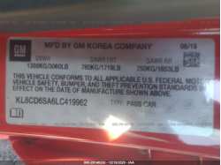 CHEVROLET SPARK KL8CD6SA6LC419962