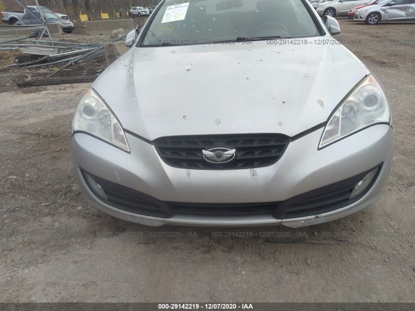 HYUNDAI GENESIS COUPE KMHHT6KD9AU027944