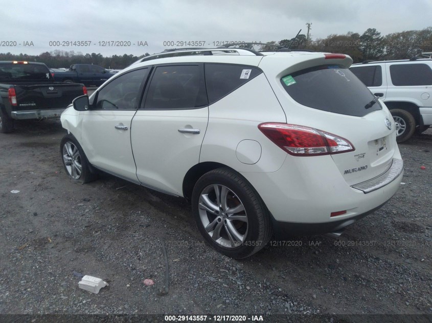 NISSAN MURANO JN8AZ1MU8BW059606