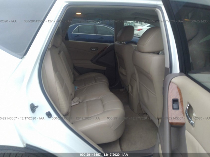 NISSAN MURANO JN8AZ1MU8BW059606