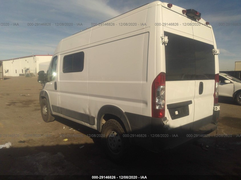 RAM PROMASTER CARGO VAN 3C6TRVBG7JE107136