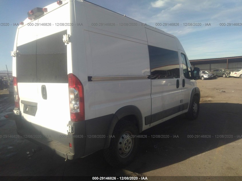 RAM PROMASTER CARGO VAN 3C6TRVBG7JE107136