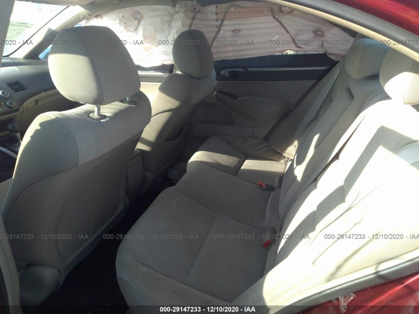 HONDA CIVIC SDN 19XFA1F81BE026451