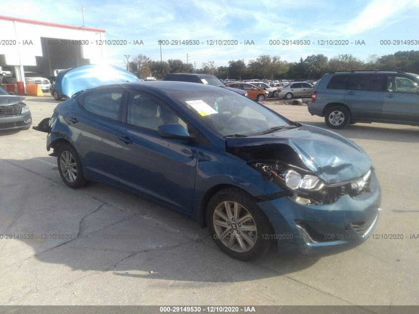 HYUNDAI ELANTRA KMHDH4AE6EU151867