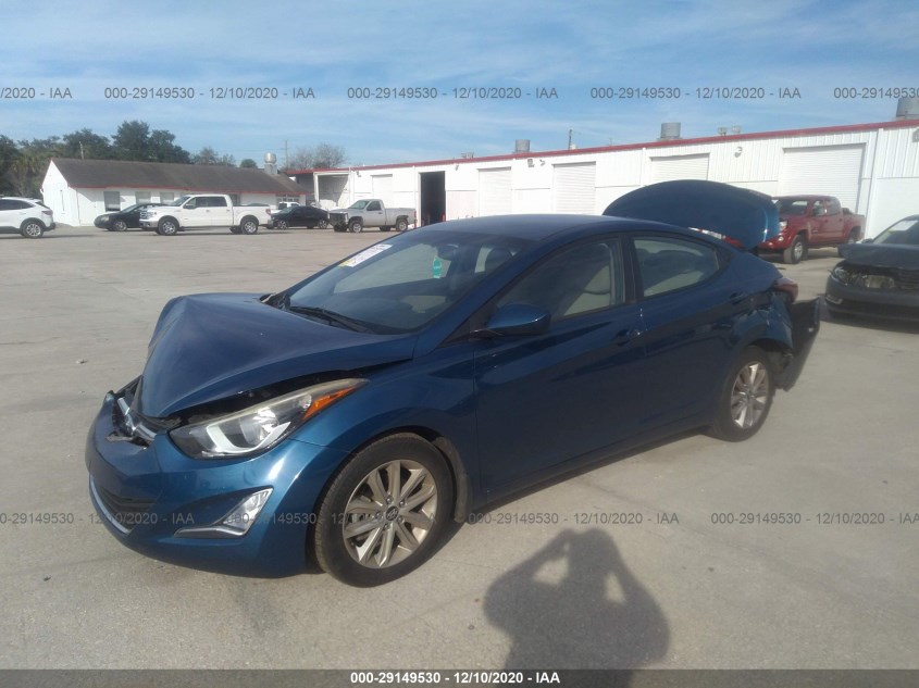 HYUNDAI ELANTRA KMHDH4AE6EU151867
