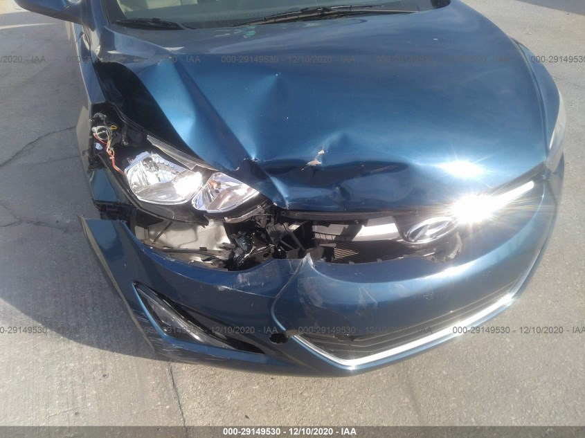 HYUNDAI ELANTRA KMHDH4AE6EU151867