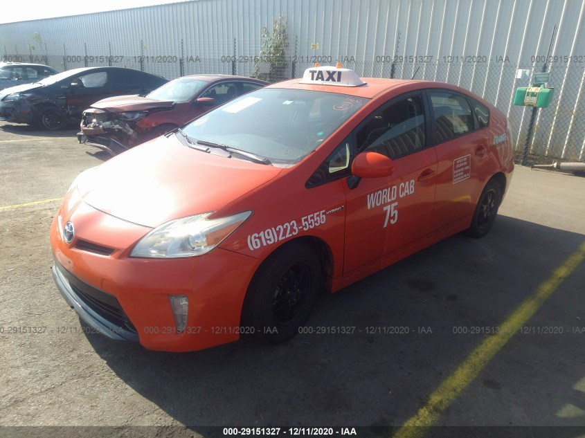 TOYOTA PRIUS JTDKN3DU1C1500515