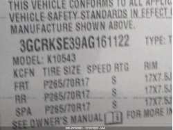 CHEVROLET SILVERADO 1500 3GCRKSE39AG161122