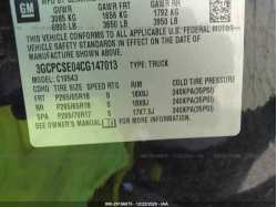 CHEVROLET SILVERADO 1500 3GCPCSE04CG147013