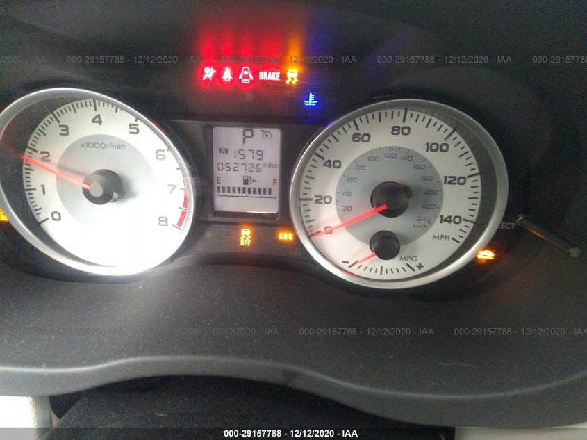 SUBARU IMPREZA SEDAN JF1GJAC63EH023420