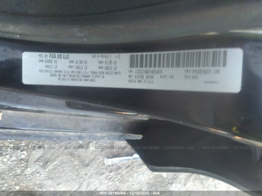 CHRYSLER 200 1C3CCCAB2FN653676
