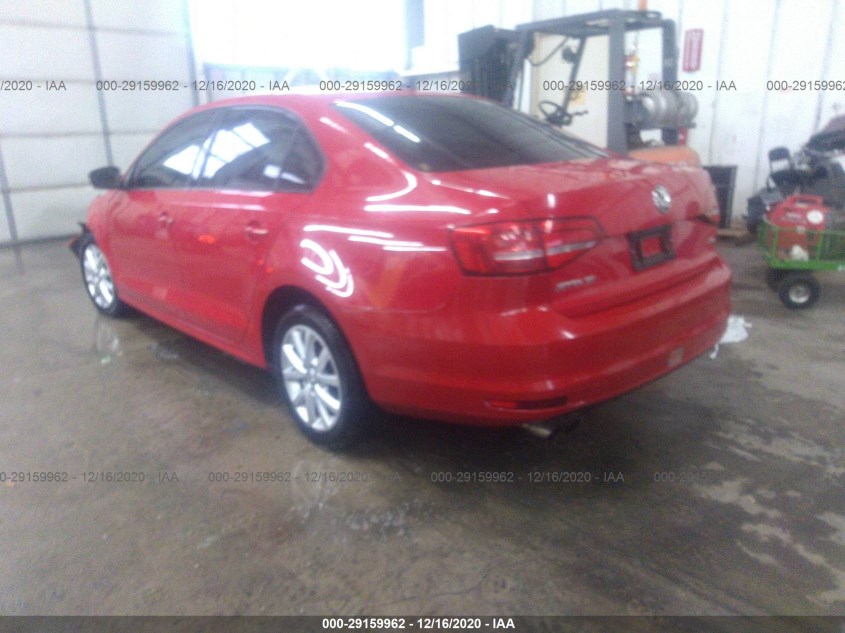 VOLKSWAGEN JETTA SEDAN 3VWD17AJ9FM349126