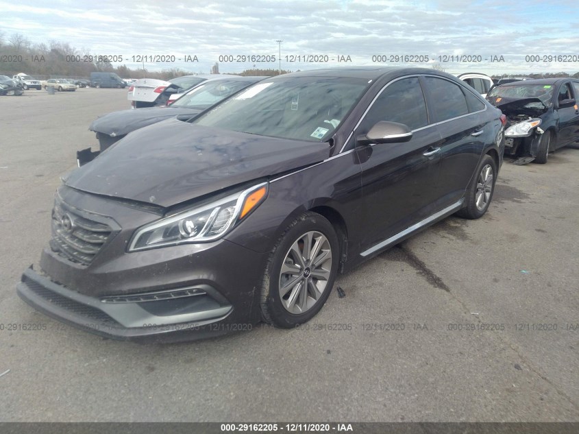 HYUNDAI SONATA 5NPE34AF4HH453446