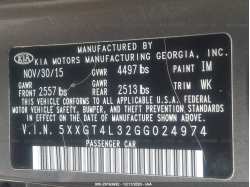 KIA OPTIMA 5XXGT4L32GG024974