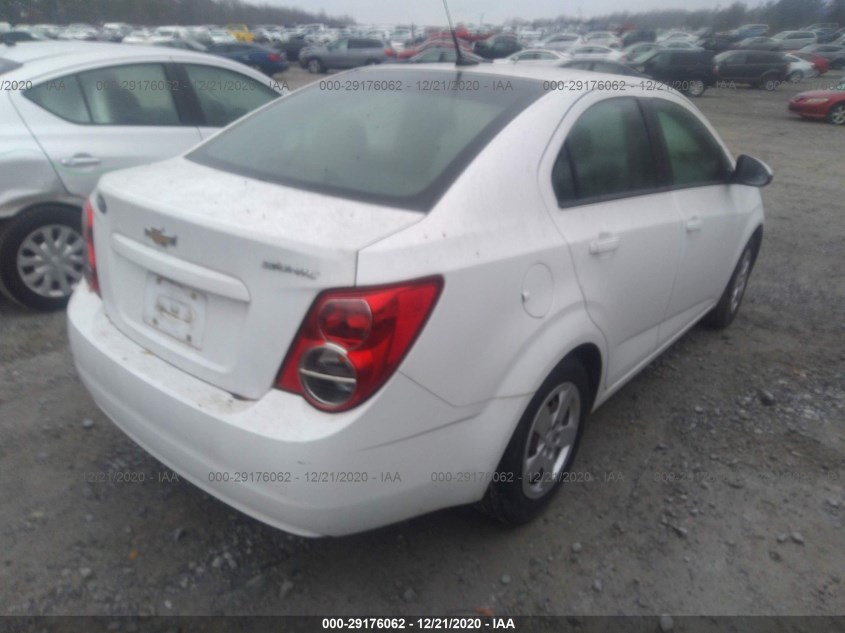 CHEVROLET SONIC 1G1JB5SH8E4231686