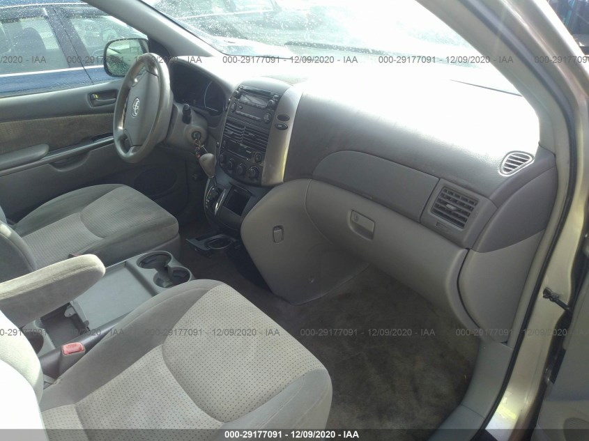 TOYOTA SIENNA 5TDKK4CC6AS299234