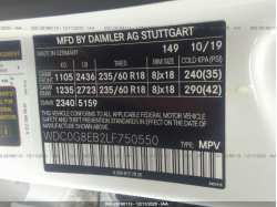 MERCEDES-BENZ GLC WDC0G8EB2LF750550