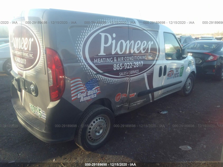 RAM PROMASTER CITY CARGO VAN ZFBERFAB9H6E62327