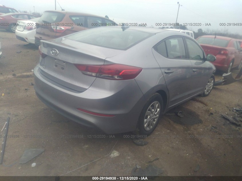 HYUNDAI ELANTRA 5NPD74LF4HH197161
