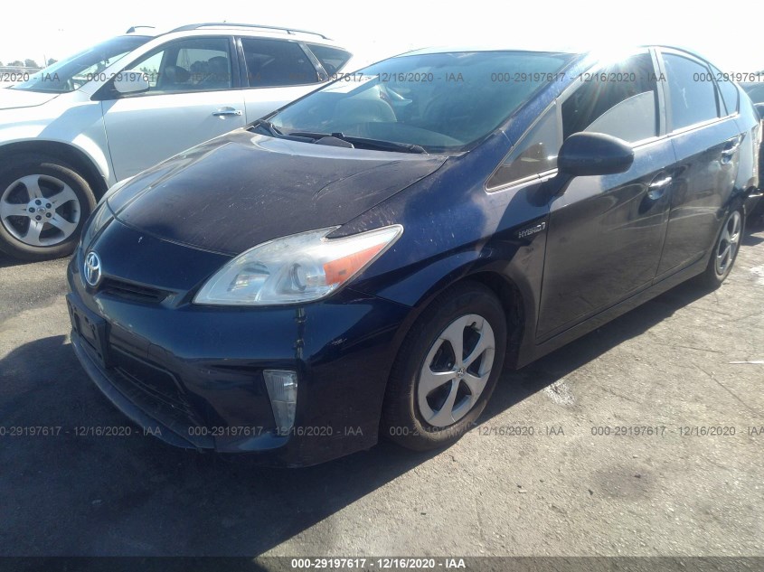 TOYOTA PRIUS JTDKN3DU6C1486269