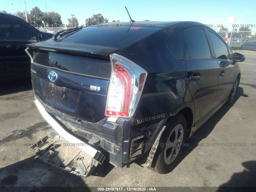 TOYOTA PRIUS JTDKN3DU6C1486269