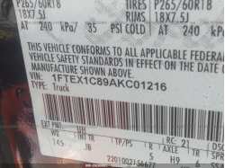 FORD F-150 1FTEX1C89AKC01216