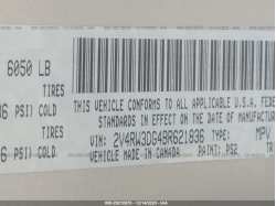 VOLKSWAGEN ROUTAN 2V4RW3DG4BR621836
