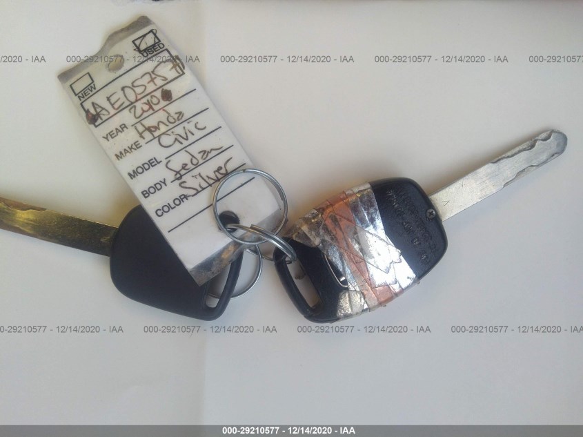 HONDA CIVIC SDN 19XFA1F56AE057571