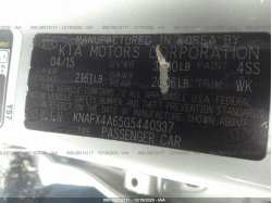 KIA FORTE KNAFX4A65G5440337