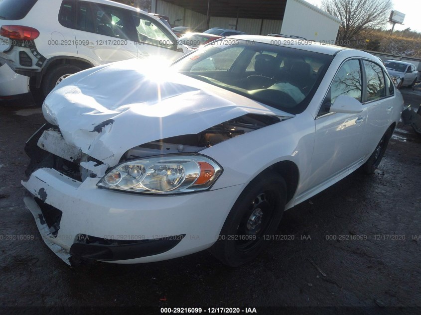 CHEVROLET IMPALA POLICE 2G1WD5E39D1261211