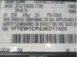 FORD F-150 1FTEW1CP4JKD17420