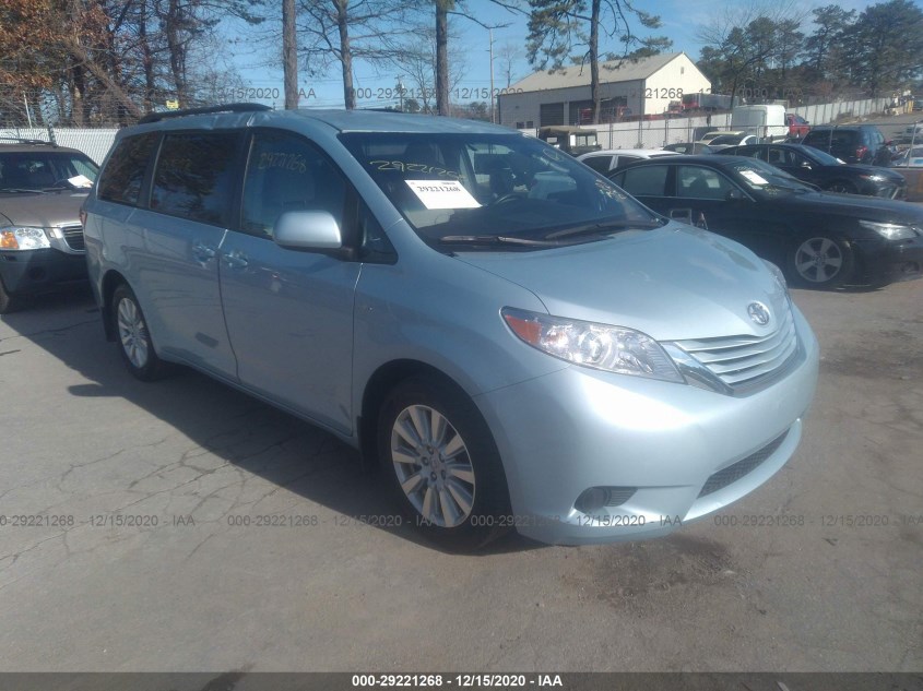TOYOTA SIENNA 5TDJZ3DC4HS165381