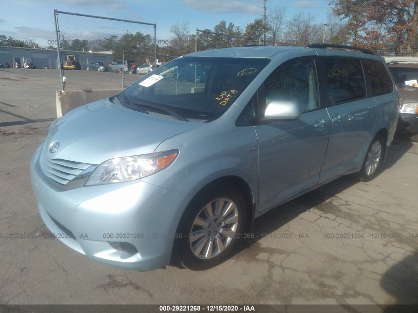 TOYOTA SIENNA 5TDJZ3DC4HS165381