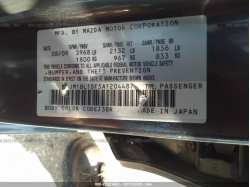 MAZDA MAZDA3 JM1BL1SF5A1204487