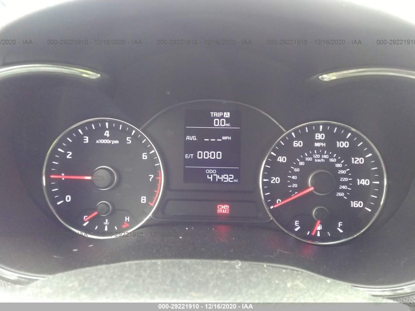 KIA FORTE KNAFK4A6XG5549987