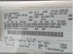 FORD ESCAPE 1FMCU9G96EUD62081