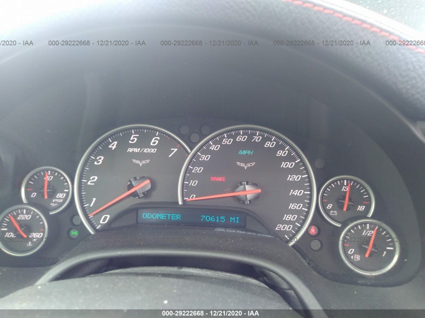 CHEVROLET CORVETTE 1G1YX3DW1C5105760