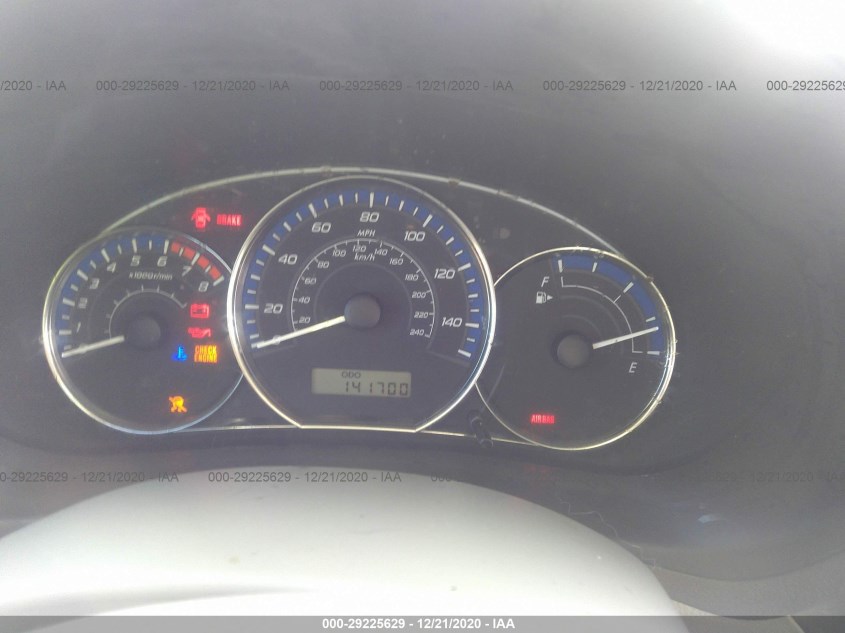 SUBARU FORESTER JF2SH6CC0AG911398