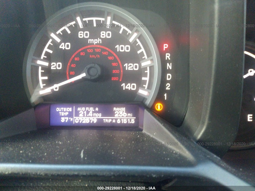 HONDA RIDGELINE 5FPYK1F59CB460969