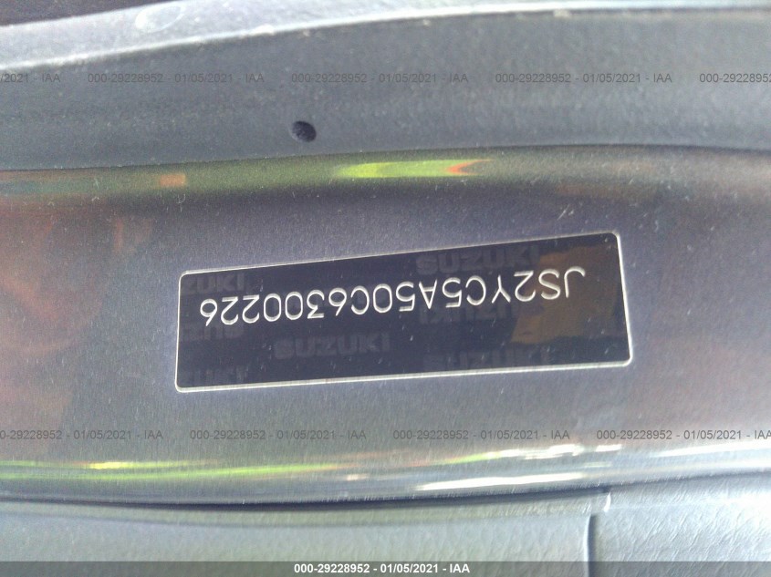 SUZUKI SX4 JS2YC5A50C6300226