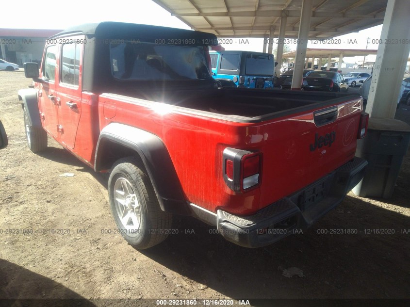 JEEP GLADIATOR 1C6HJTAG2LL127033