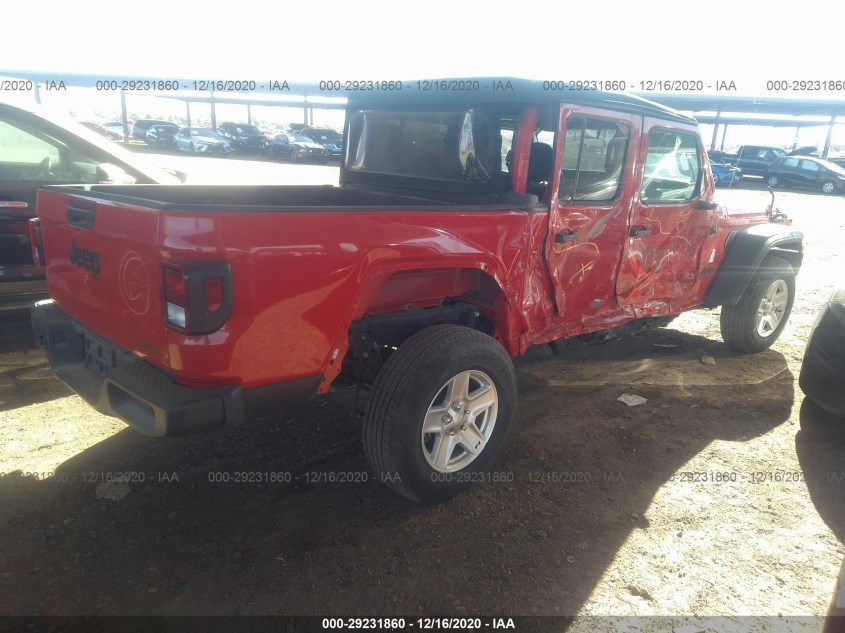 JEEP GLADIATOR 1C6HJTAG2LL127033