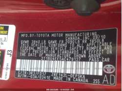 TOYOTA COROLLA 2T1BU4EE5AC479127