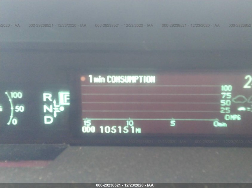 TOYOTA PRIUS JTDKN3DUXD1731978