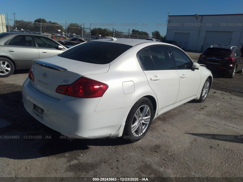 INFINITI G37 SEDAN JN1CV6AP4CM627703