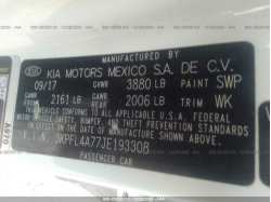 KIA FORTE 3KPFL4A77JE193308