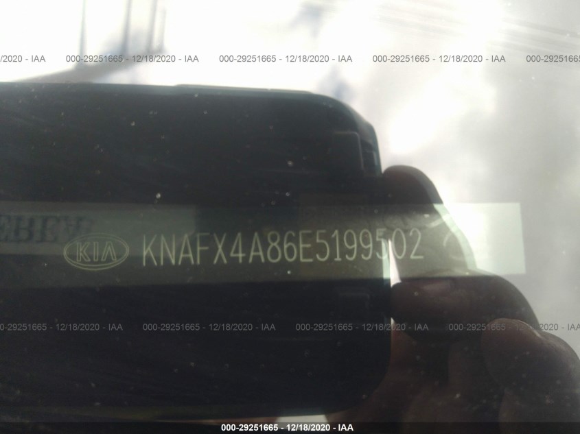 KIA FORTE KNAFX4A86E5199502